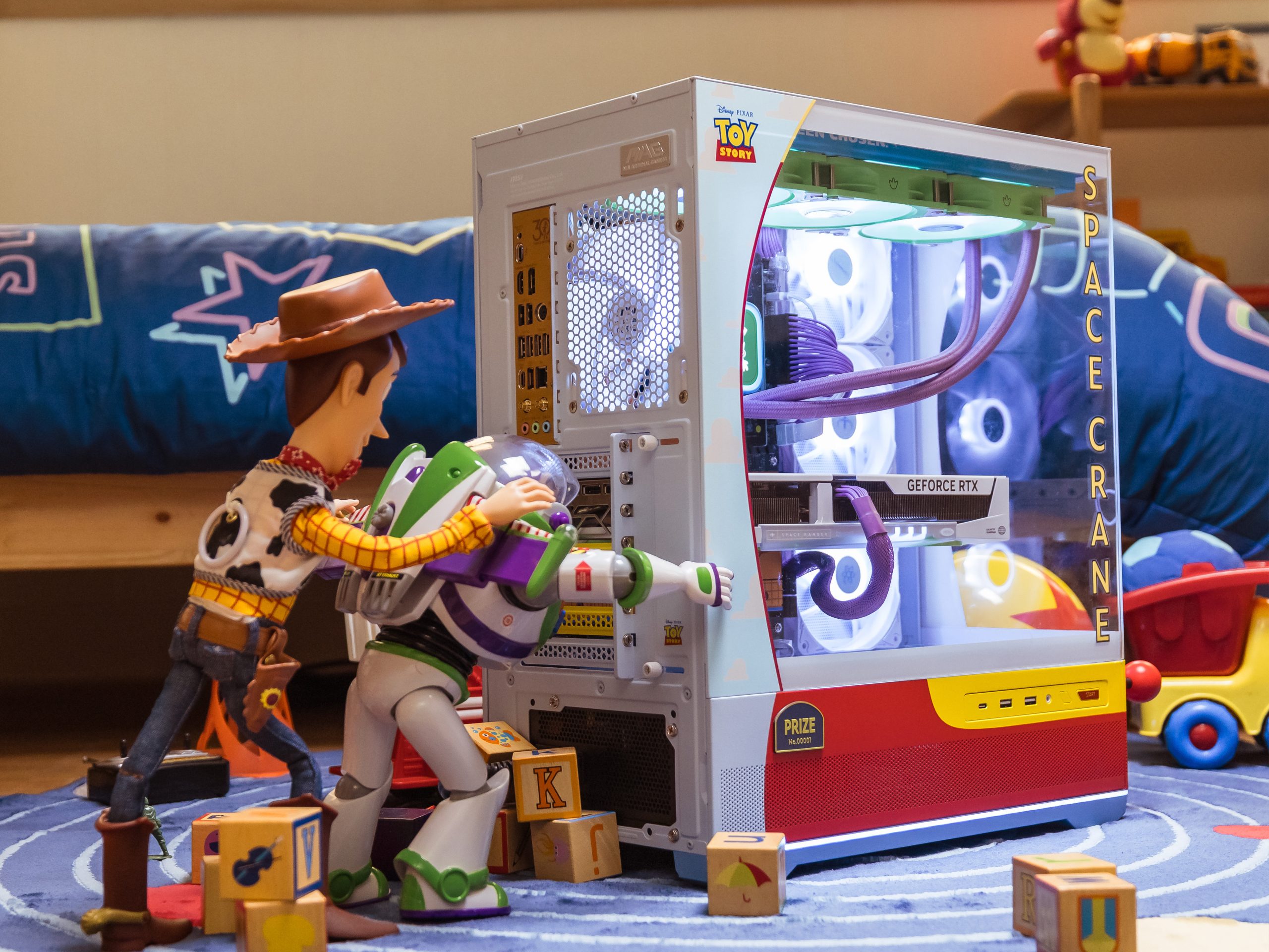 微星科技攜手迪士尼推出《玩具總動員》30周年限定主機與周邊– 壹哥的科技生活